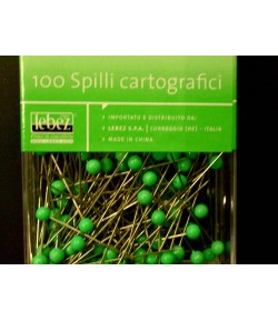 Spilli Cartografici Verde h 3cm